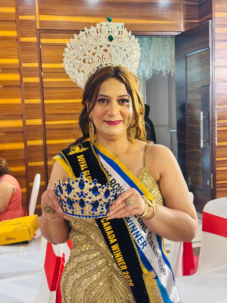Jaspreet Kaur Kathuria — Dual Crown Winner Royal Global Queen 2026