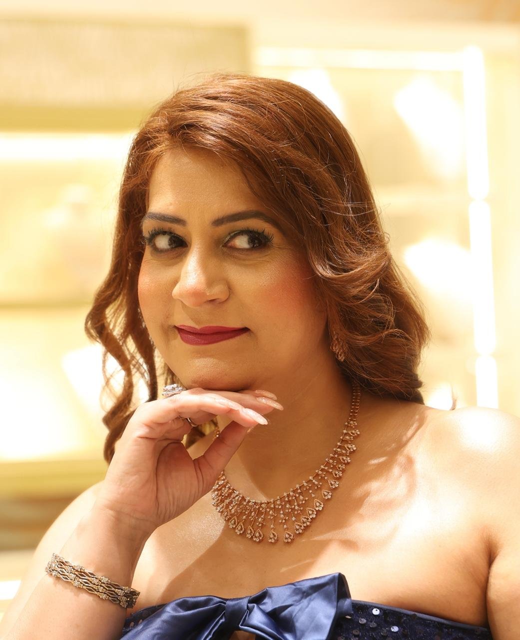 Jaspreet Kathuria — Fine Diamond Jewellery Model Shoot for Indriya