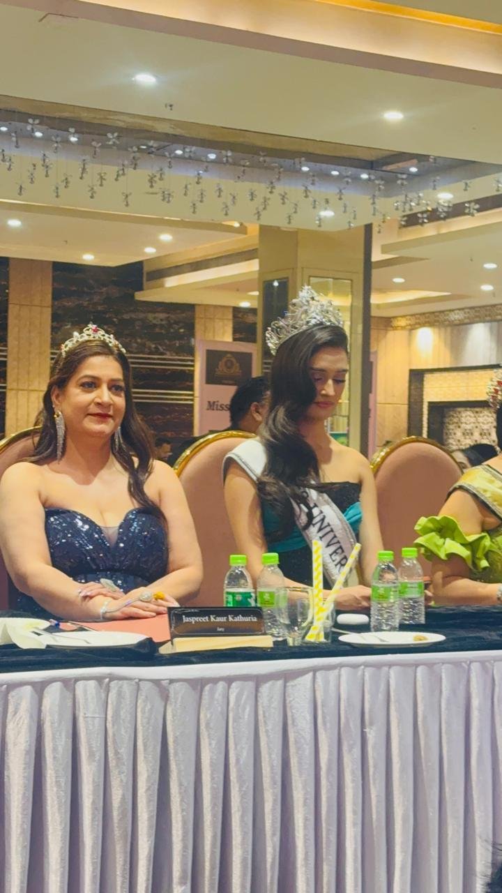 Jaspreet Kathuria — Jury Panel with Manika at Mrs. Asia International